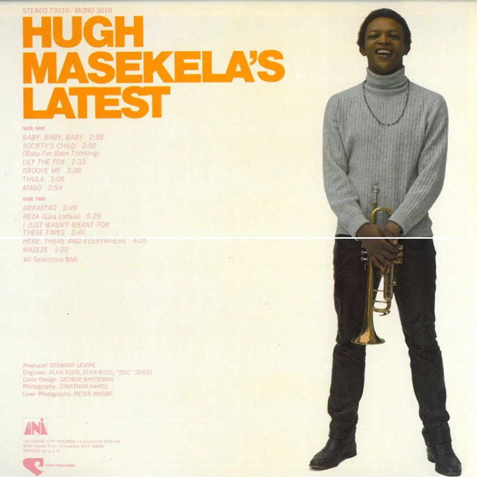 Hugh Masekela - Hugh Masekela's Latest