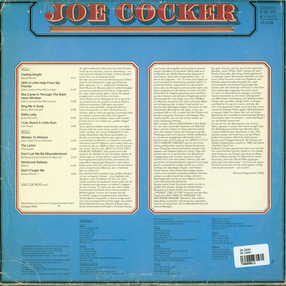 Joe Cocker - Joe Cocker
