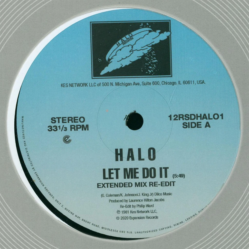 Halo - Let Me Do It / Life Record Store Day 2020 Edition
