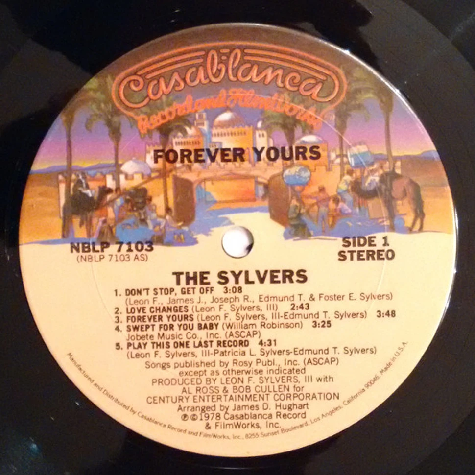 The Sylvers - Forever Yours