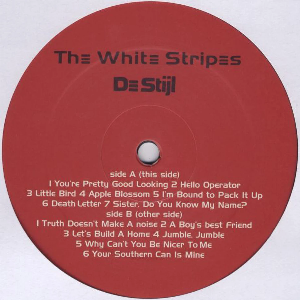 The White Stripes - De Stijl