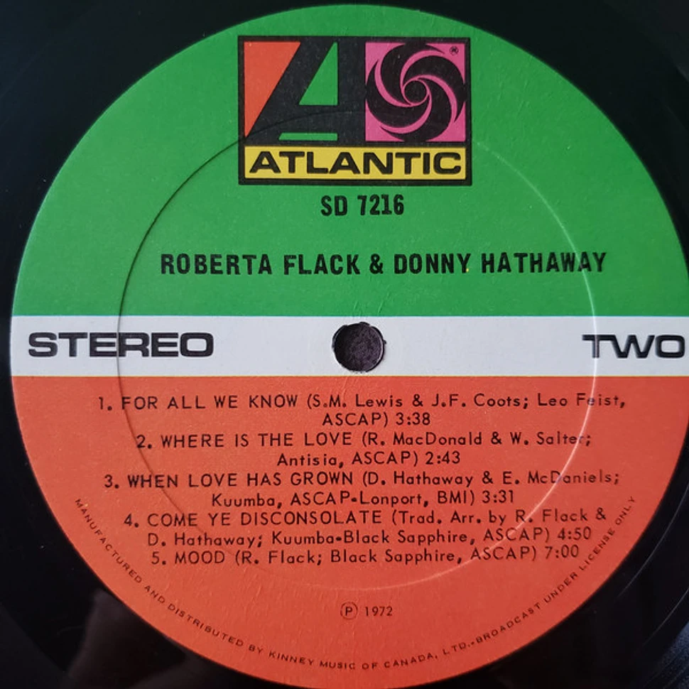 Roberta Flack & Donny Hathaway - Roberta Flack & Donny Hathaway