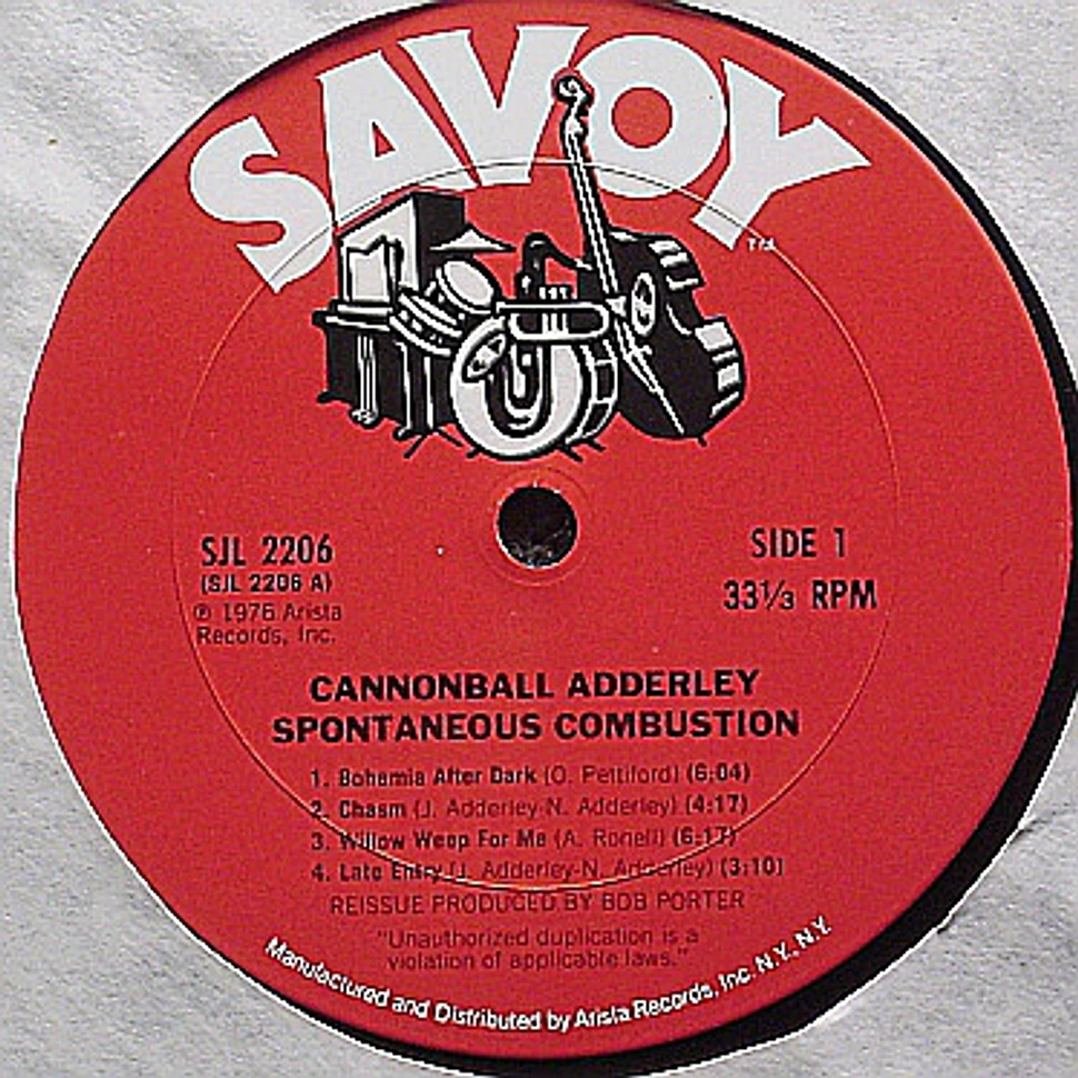 Cannonball Adderley - Spontaneous Combustion