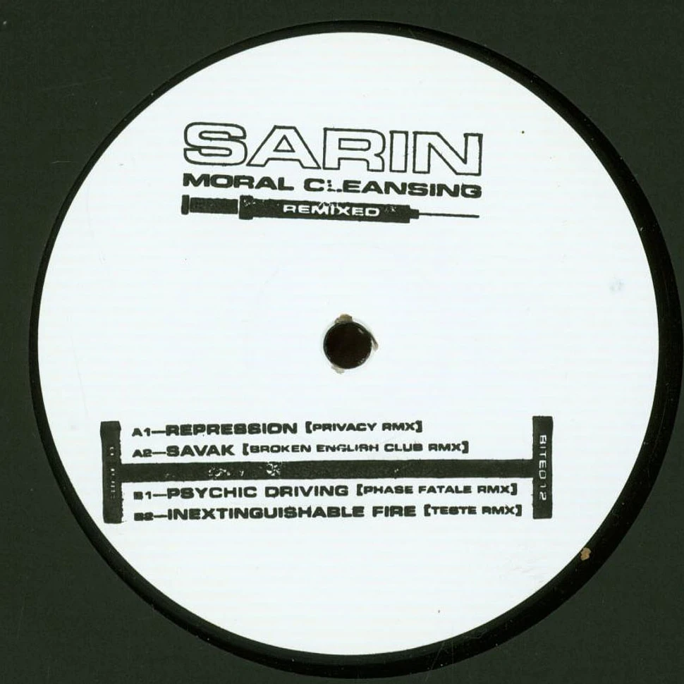 Sarin - Moral Cleansing Remixed