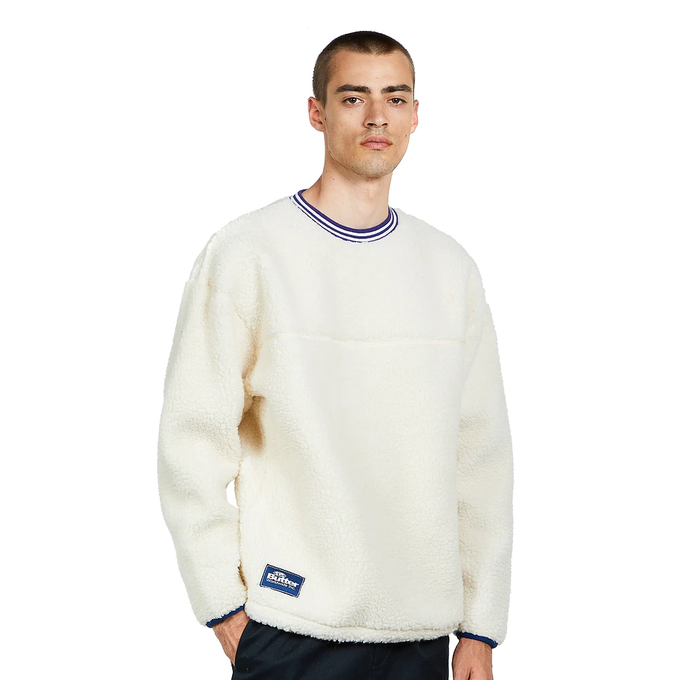 Butter Goods - Sherpa Pullover Crewneck Sweater