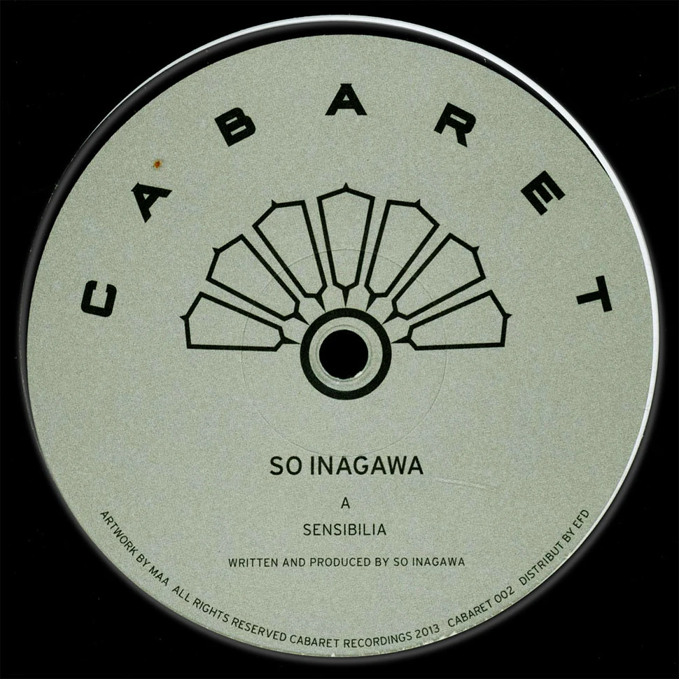 So Inagawa - Sensibilia 2020 Repress Edition