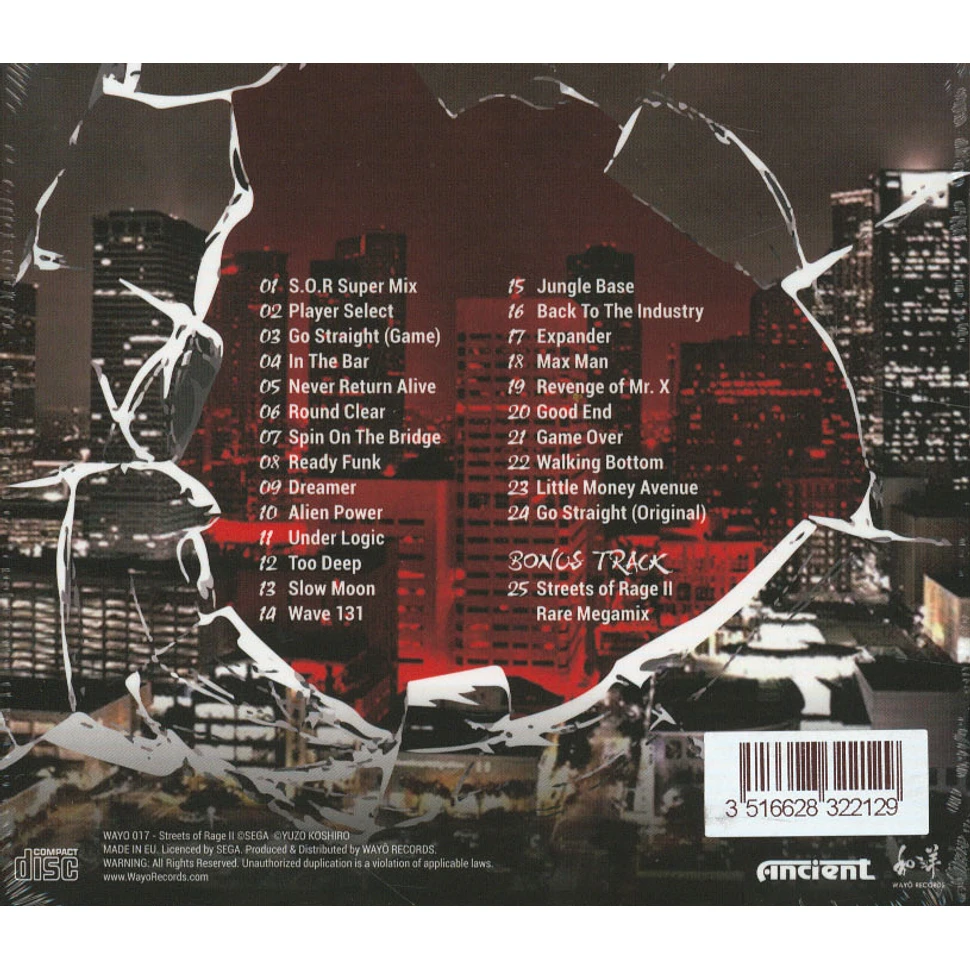 Yuzo Koshiro - OST Streets Of Rage 2 - Perfect Soundtrack