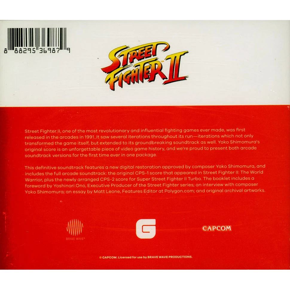 Yoko Shimomura, Isao Abe, Syun Nishigaki - OST Street Fighter Ii -The Definitive Soundtrack