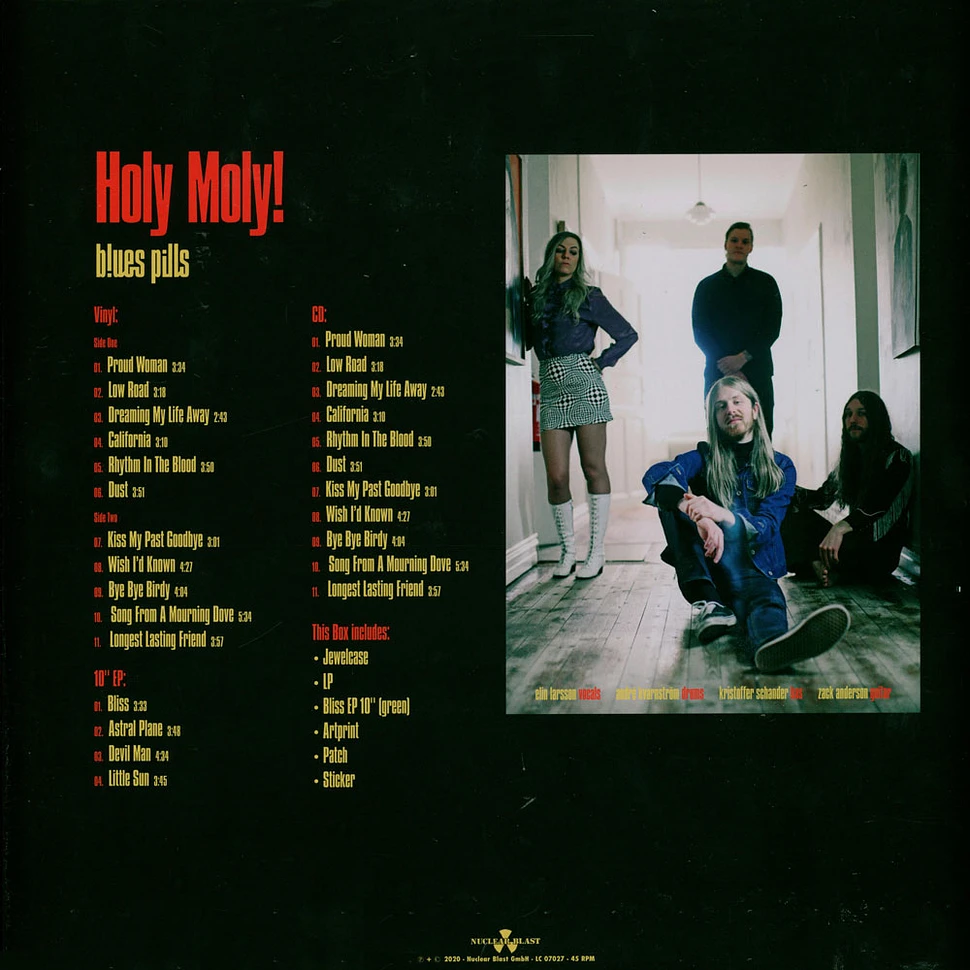Blues Pills - Holy Moly! Deluxe Edition