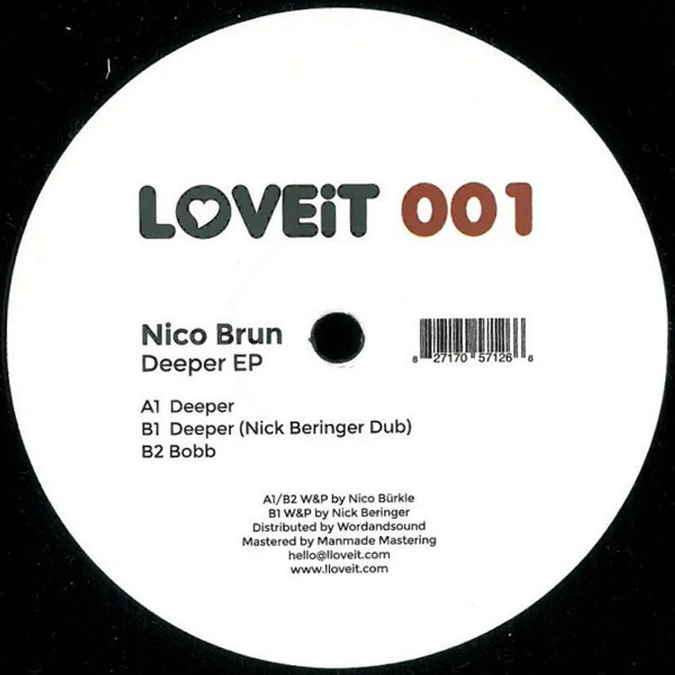 Nico Brun - Deeper EP