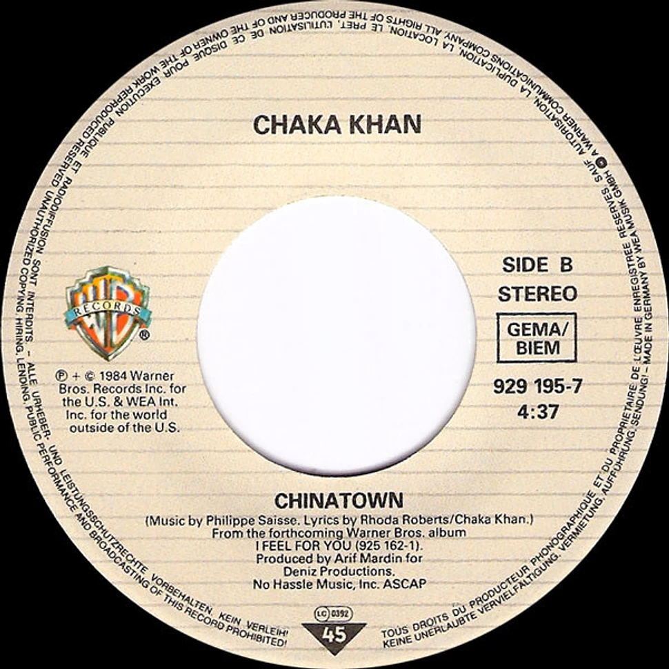 Chaka Khan - I Feel For You