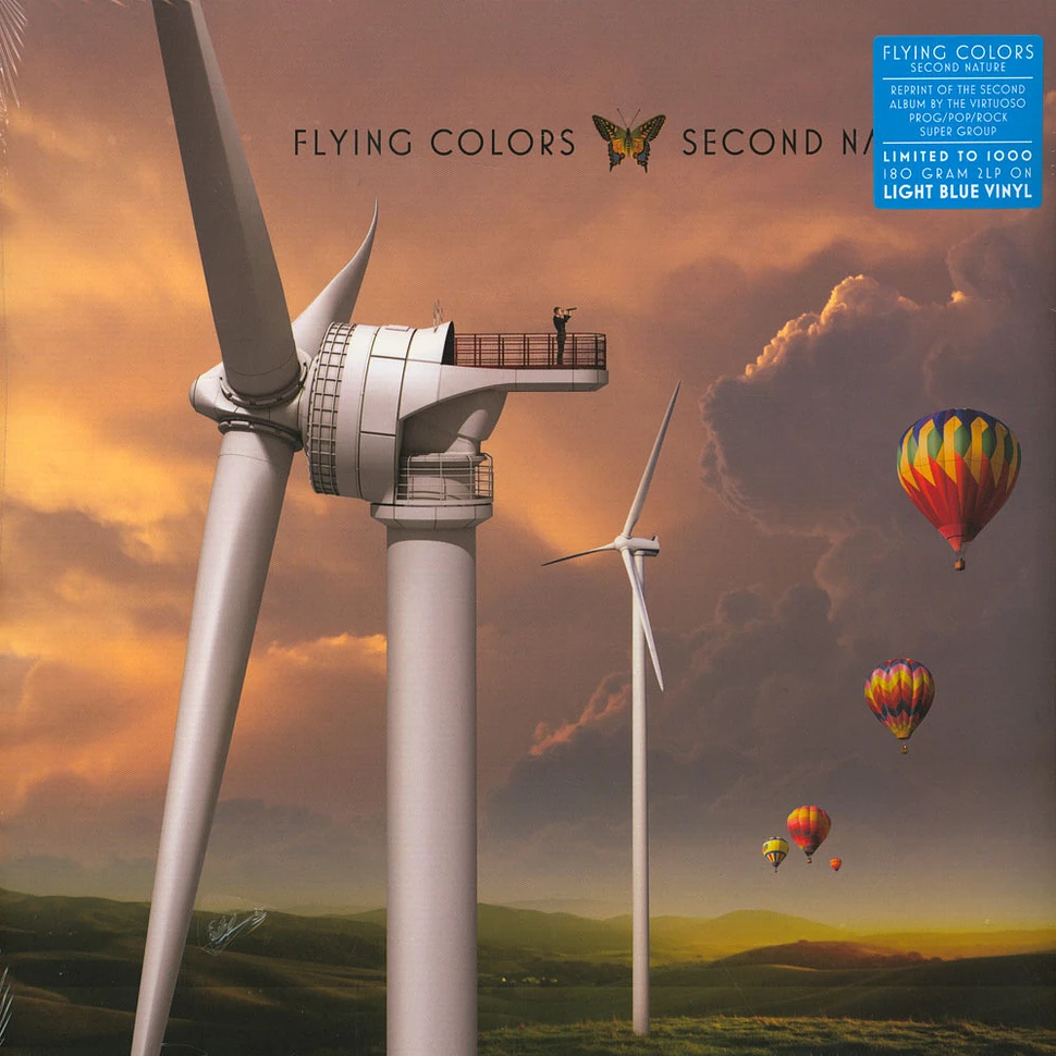 Flying Colors - Second Nature Light Blue Vinyl Edition