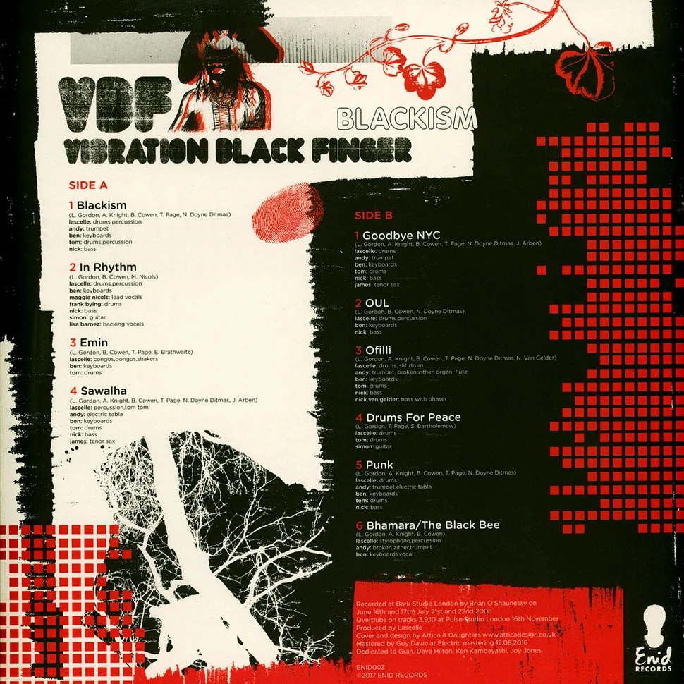 Vibration Black Finger - Blackism