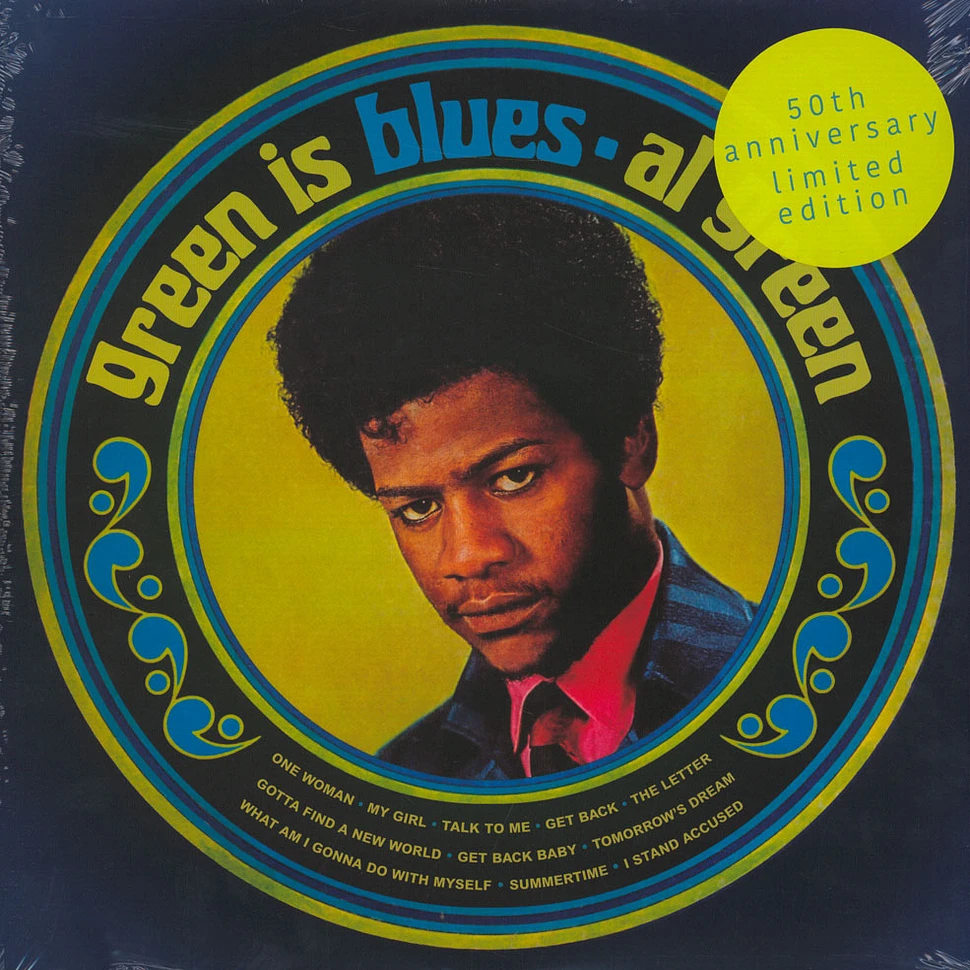 Al Green - Green Is Blues Split Green & Blue Record Store Day 2020 Edition