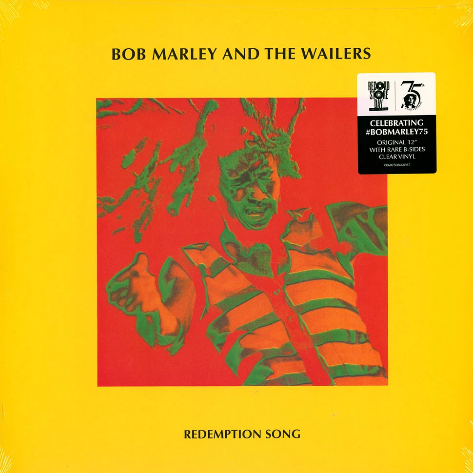 Bob Marley & The Wailers - Redemption Song Clear Record Store Day 2020 Edition