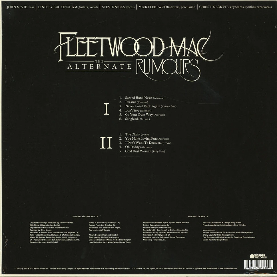 Fleetwood Mac - The Alternative Rumours Record Store Day 2020 Edition