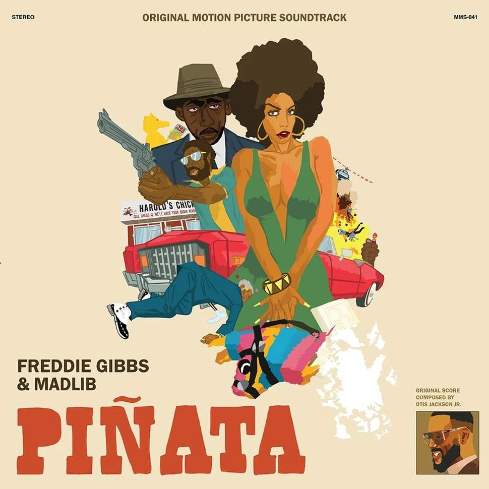 Freddie Gibbs & Madlib - Pinata: The 1974 Version Black Vinyl Edition