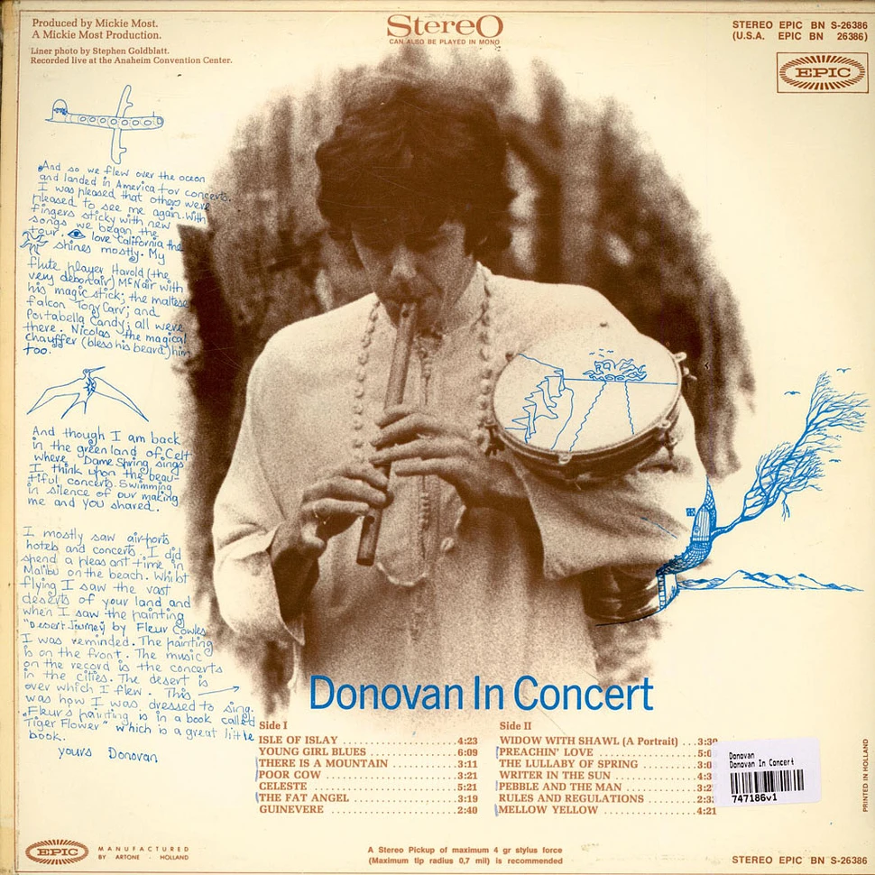 Donovan - Donovan In Concert