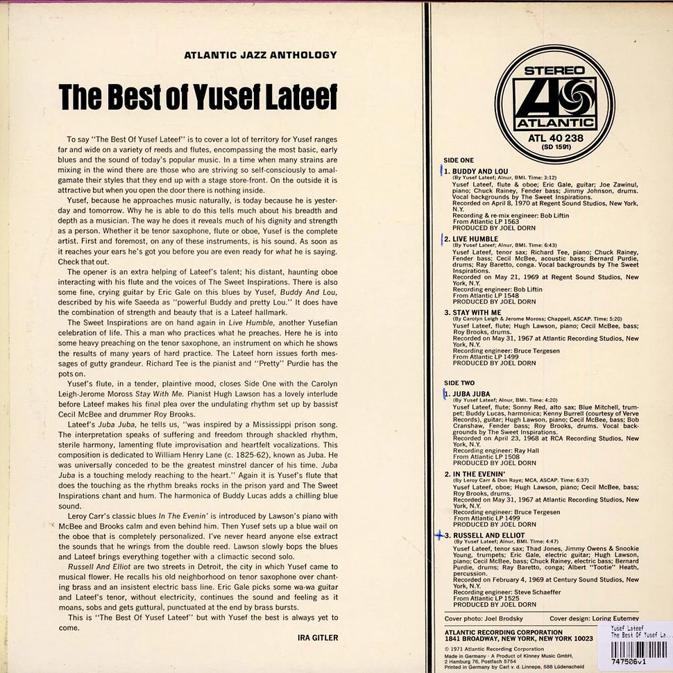 Yusef Lateef - The Best Of Yusef Lateef