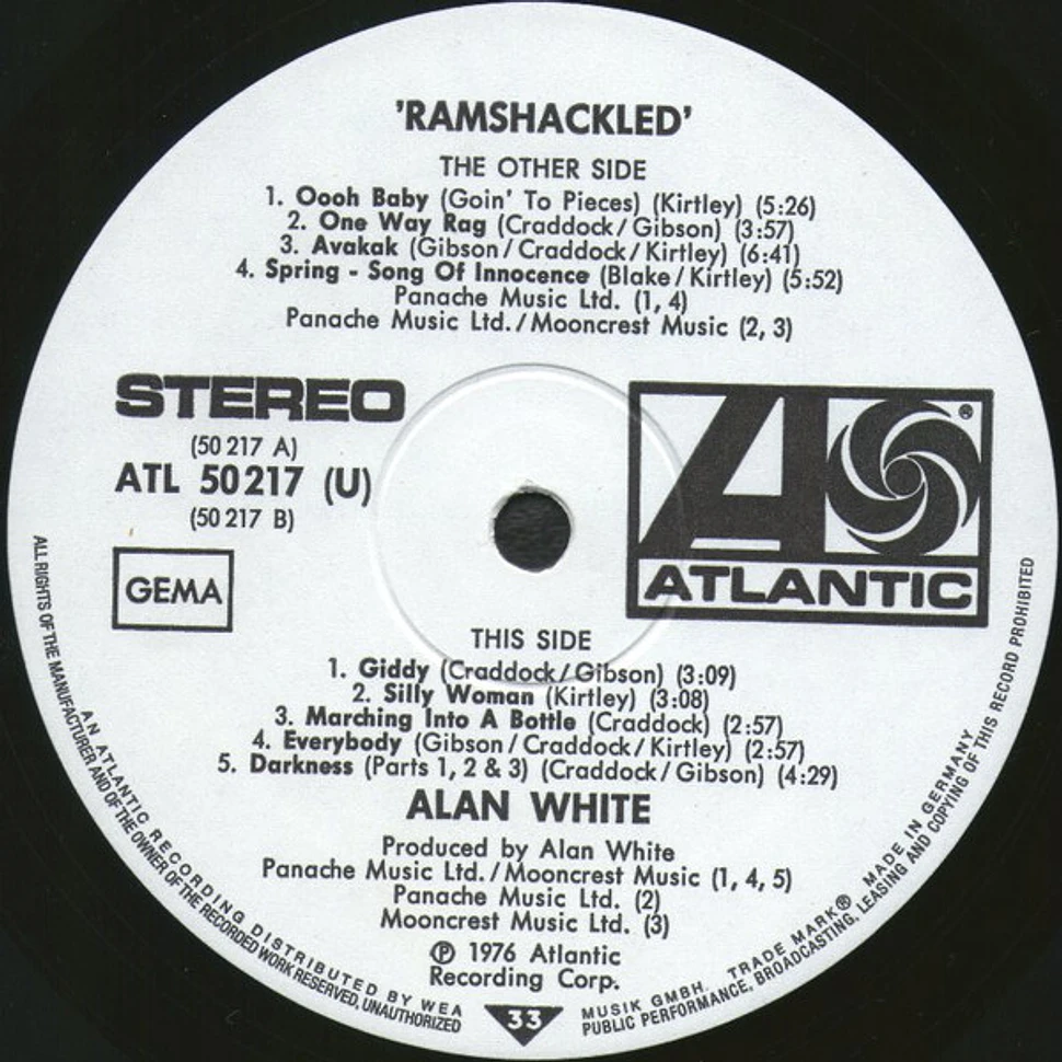 Alan White - Ramshackled