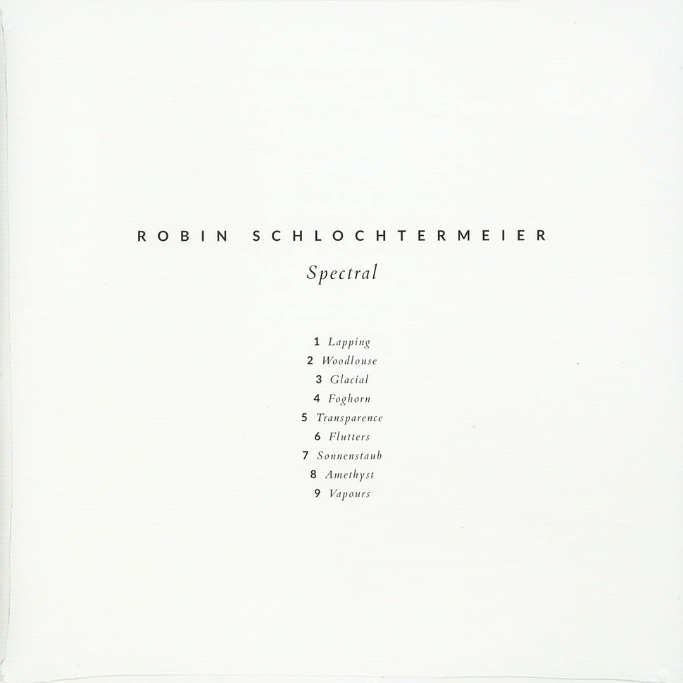 Robin Schlochtermeier - Spectral Colored Vinyl Edition