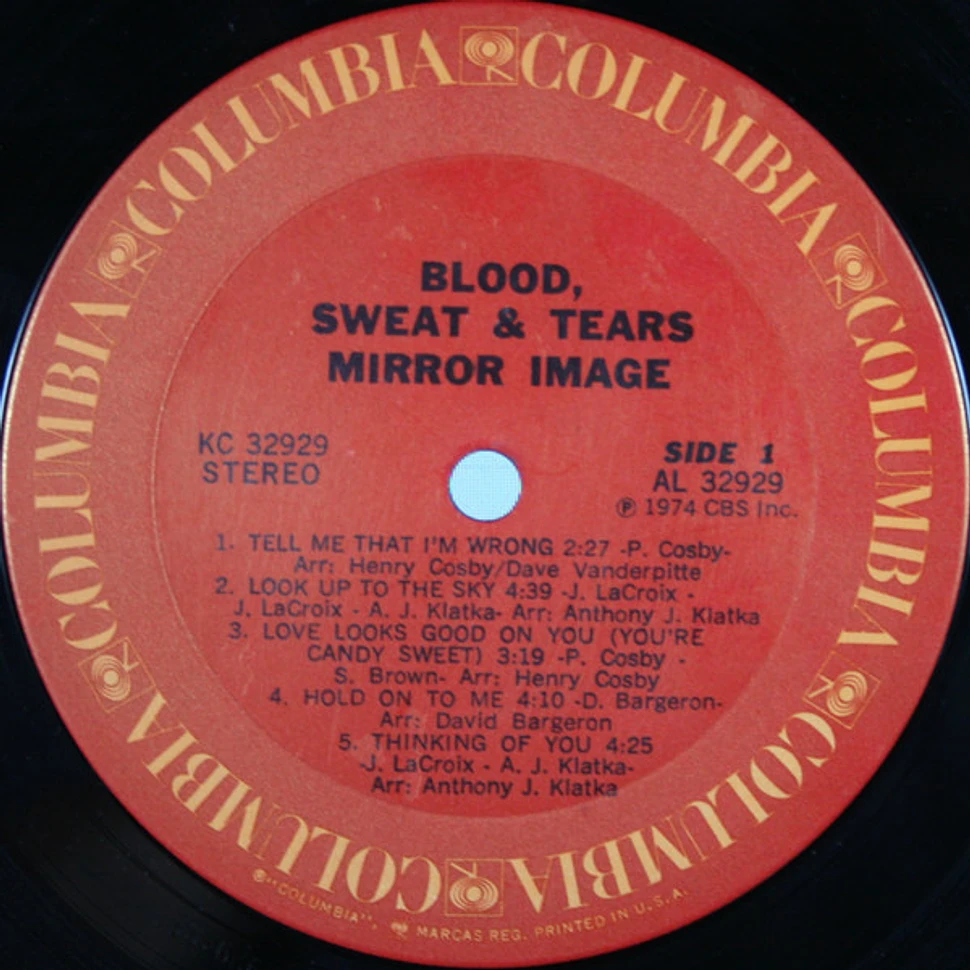 Blood, Sweat And Tears - Mirror Image