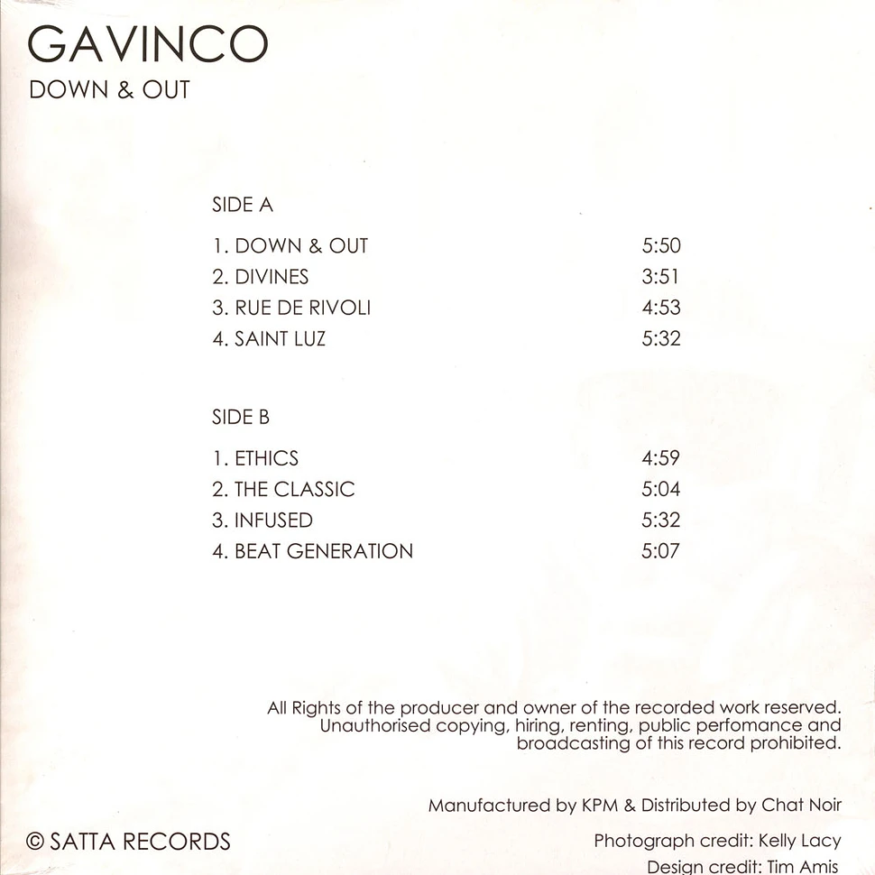 Gavinco - Down & Out