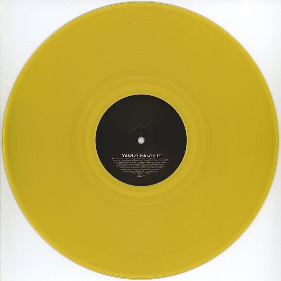 Coldplay - Parachutes Transparent Yellow Vinyl Edition - Vinyl LP - 1999 -  EU - Reissue