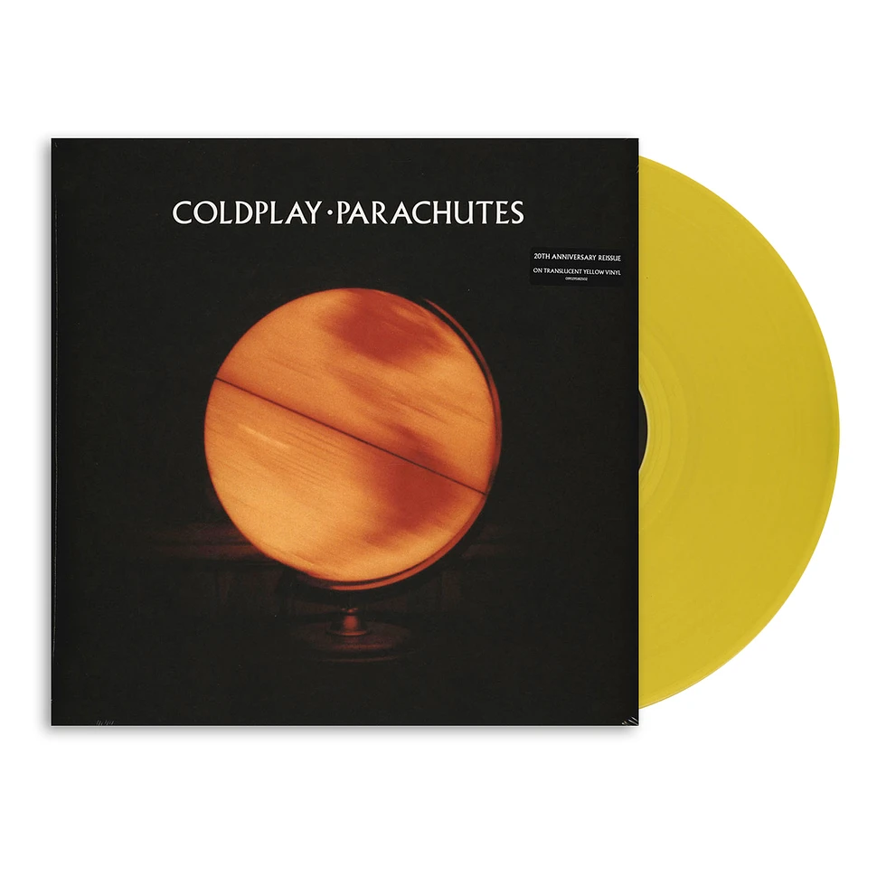 Coldplay - Parachutes Transparent Yellow Vinyl Edition