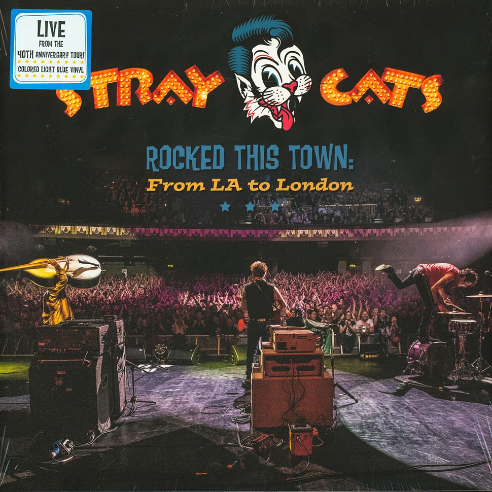 Stray Cats - Rocked This Town: From La To London Light Blue Vinyl Edition