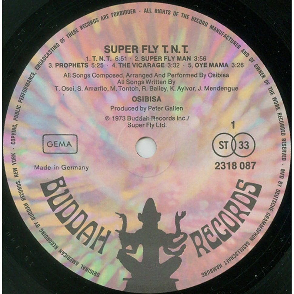 Osibisa - Super Fly T.N.T. (Original Motion Picture Soundtrack)