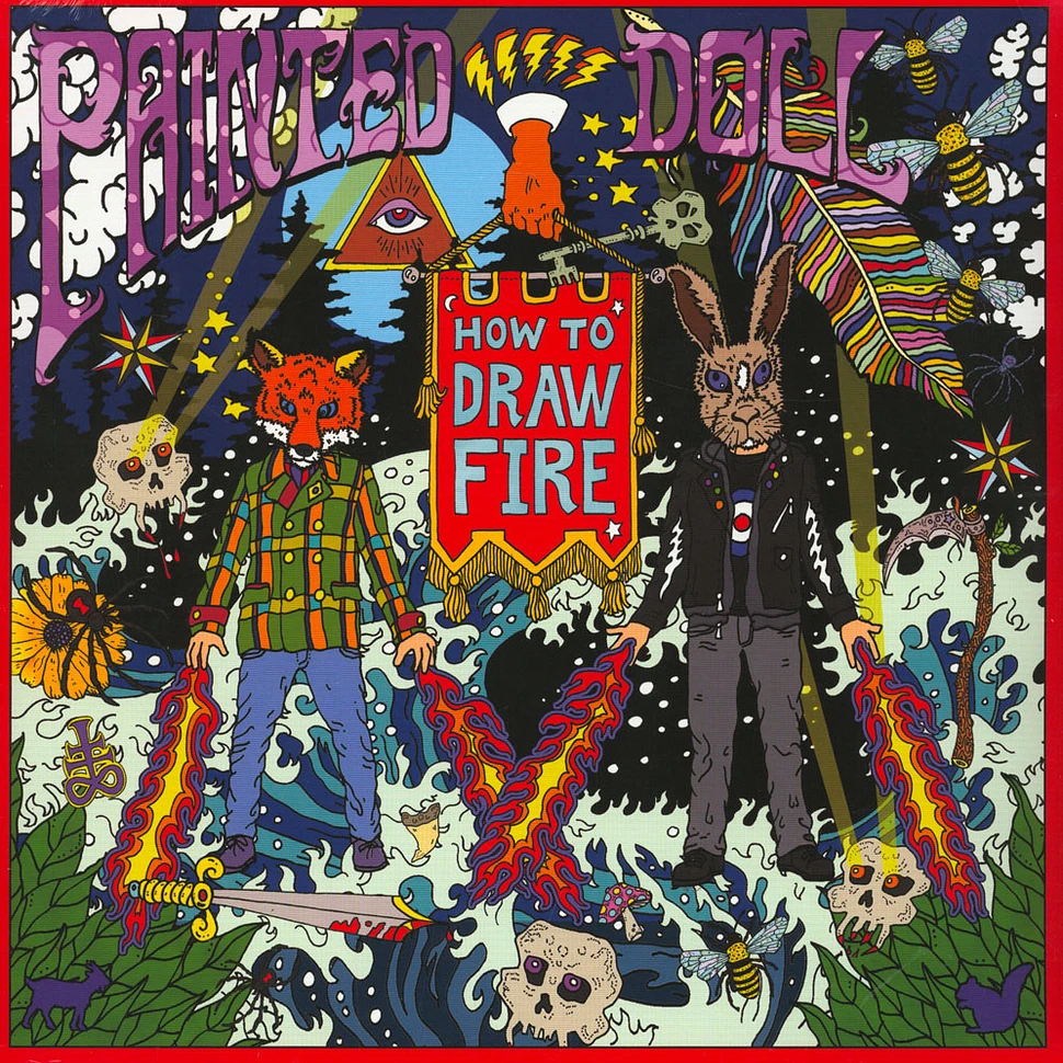 Painted Doll - How To Draw Fire