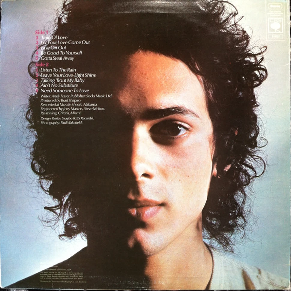 Andy Fraser - ...In Your Eyes