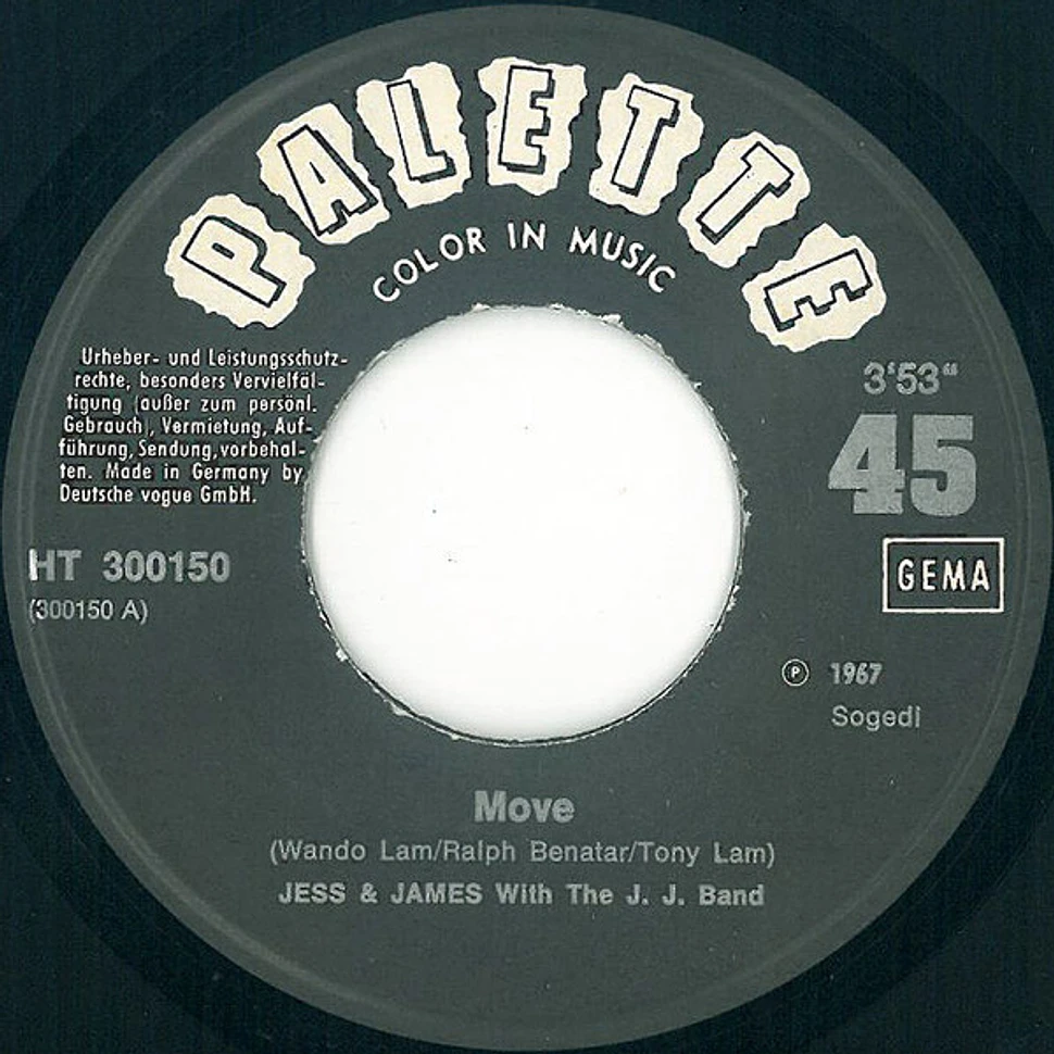 Jess & James With The J.J. Band - Move / What Was I Born For