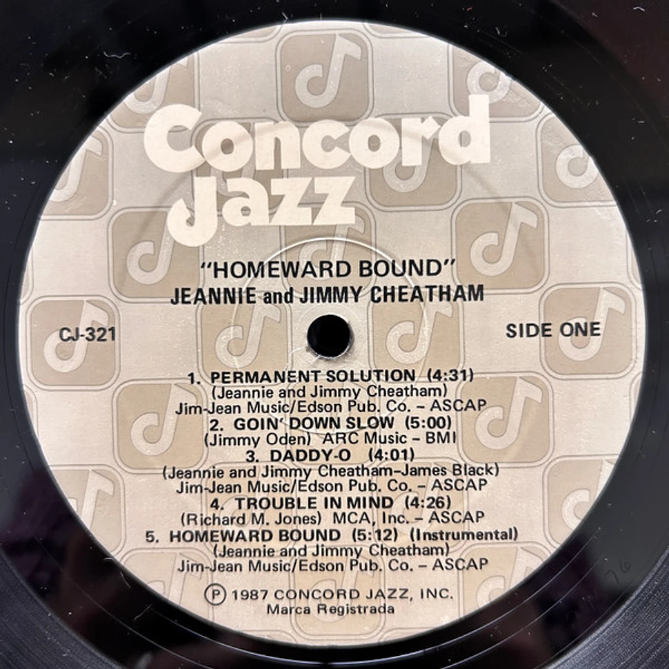 Jeannie & Jimmy Cheatham - Homeward Bound