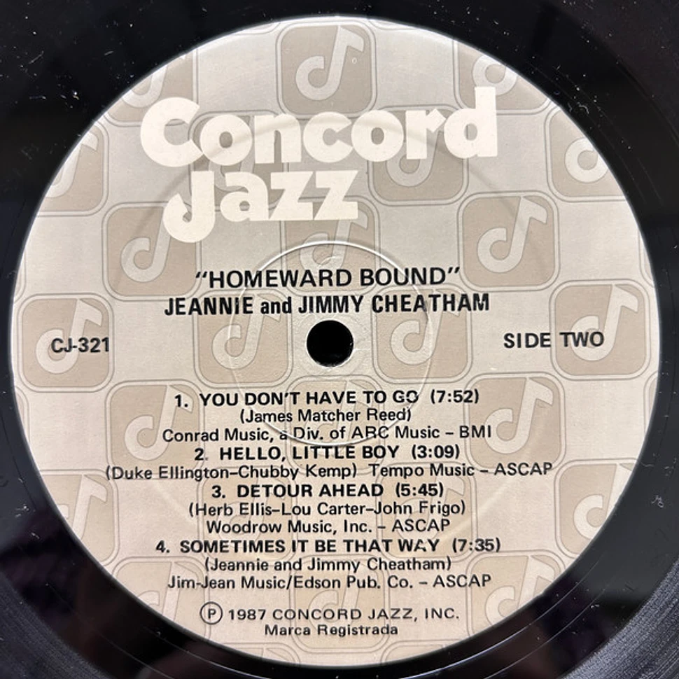 Jeannie & Jimmy Cheatham - Homeward Bound