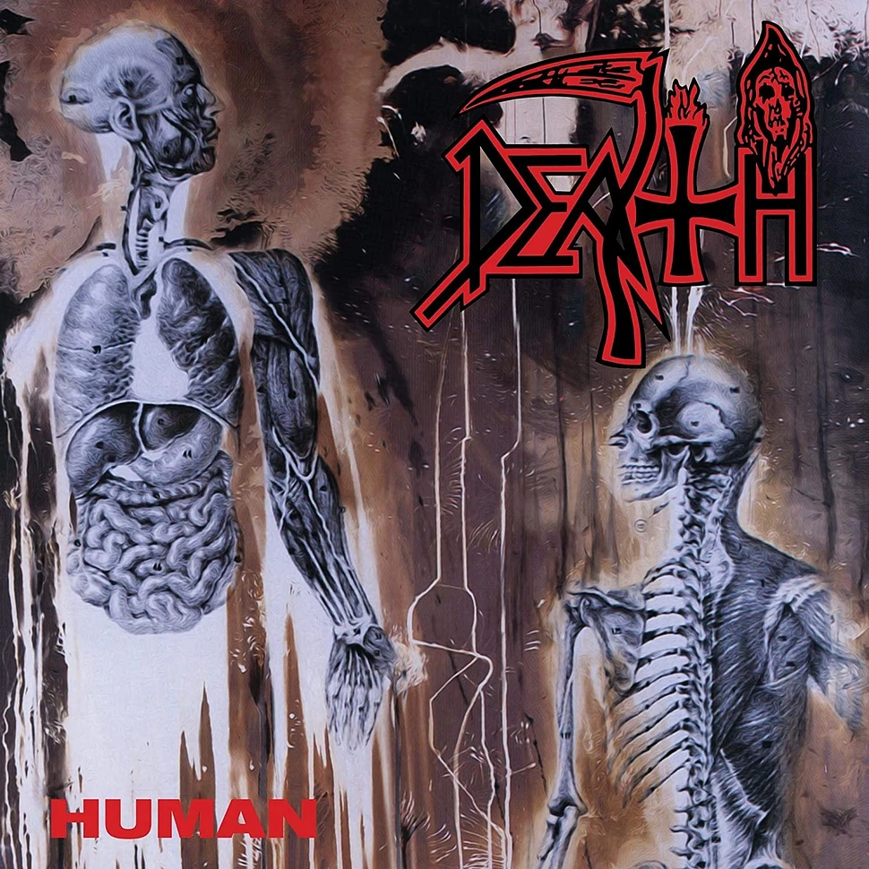 Death - Human Clear Splattered Vinyl Edition