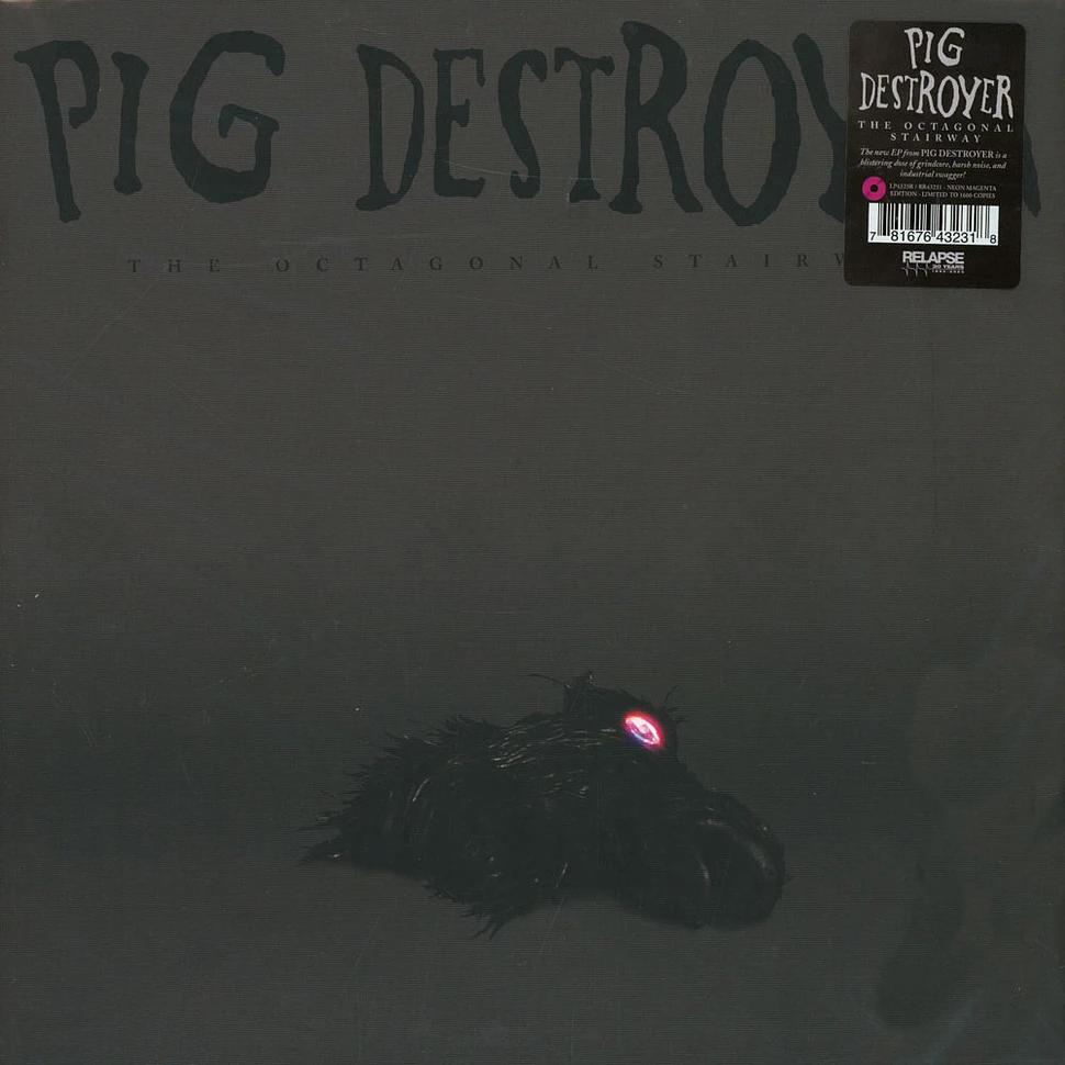 Pig Destroyer - The Octagonal Stairway Neon Magenta Vinyl Edition