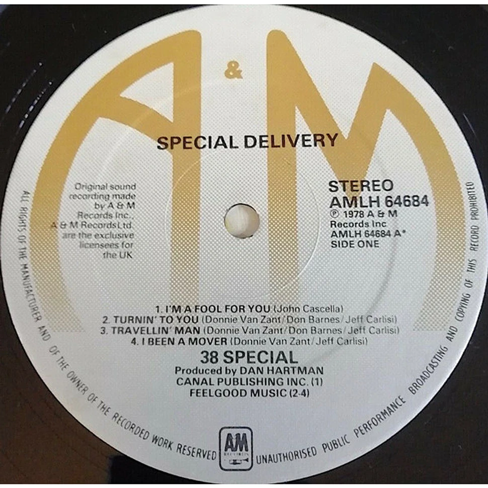 38 Special - Special Delivery