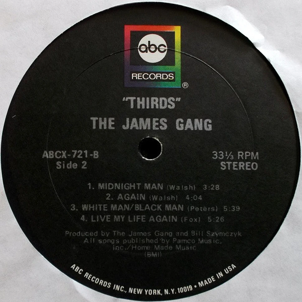 James Gang - Thirds