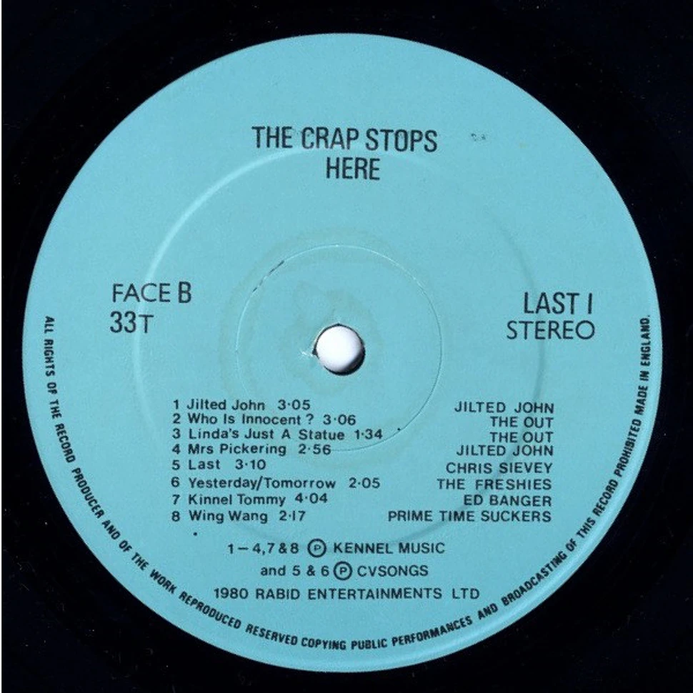 V.A. - The Crap Stops Here