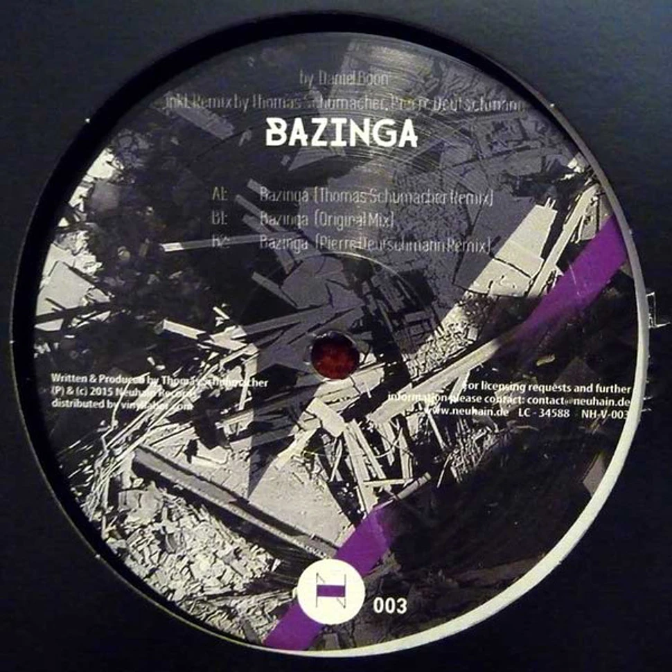 Daniel Boon - Bazinga EP
