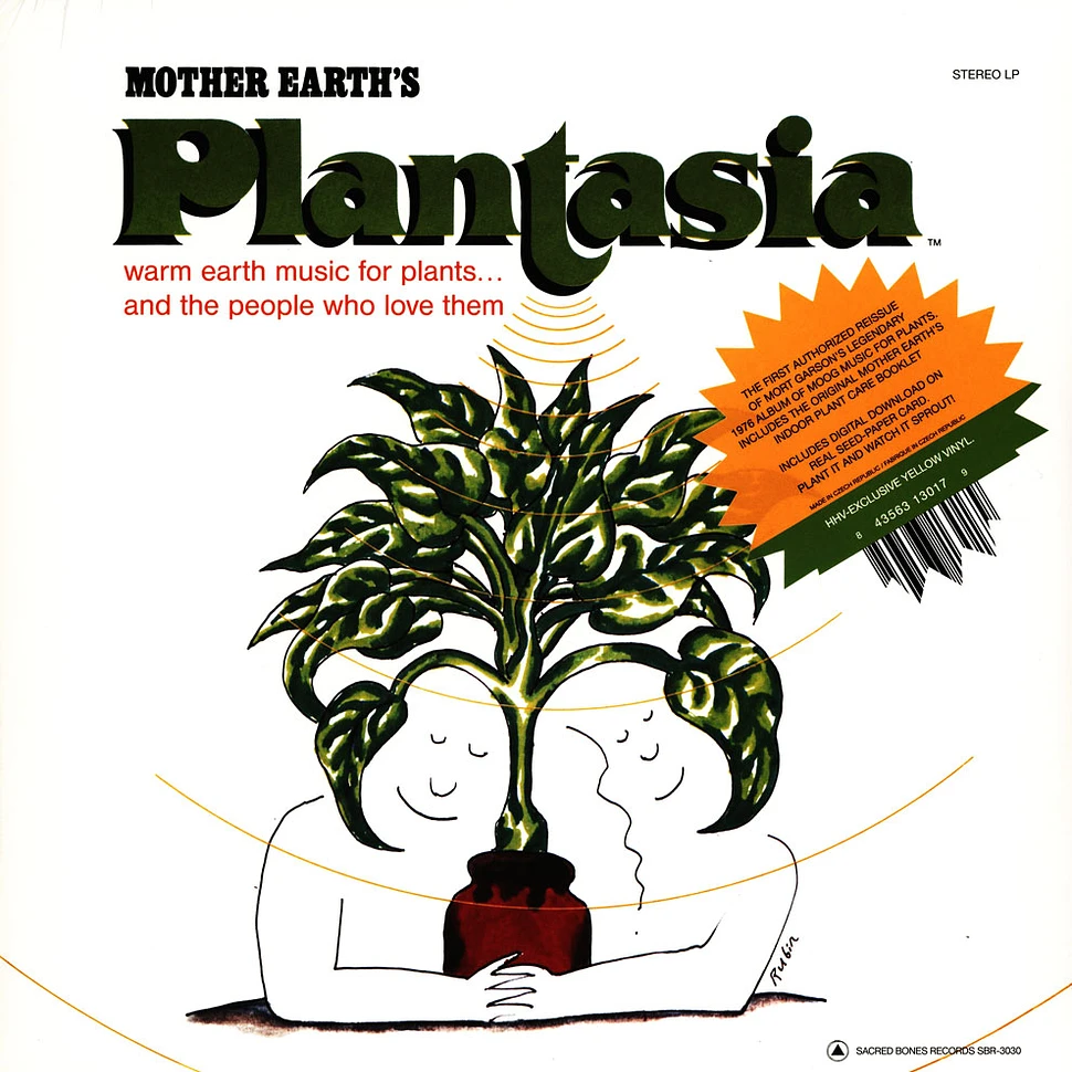 Mort Garson - Mother Earth's Plantasia HHV Exclusive Yellow Vinyl Ediiton
