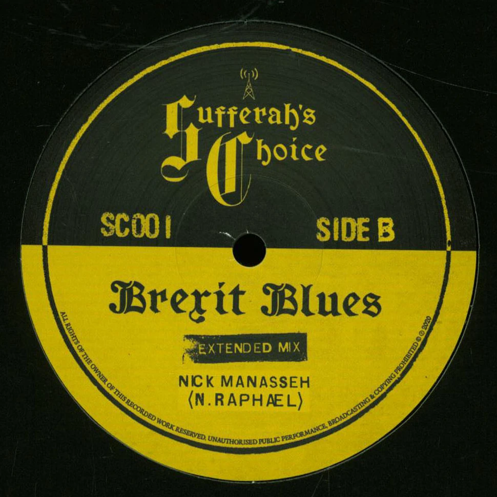 Nick Manasseh - Babylon Outside / Brexit Blues - Vinyl 12