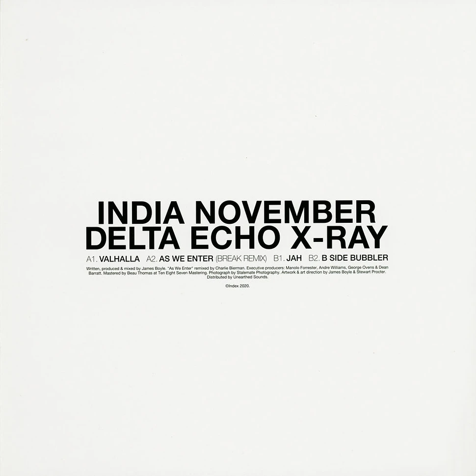 Breakage - India November Delta Echo X-Ray EP
