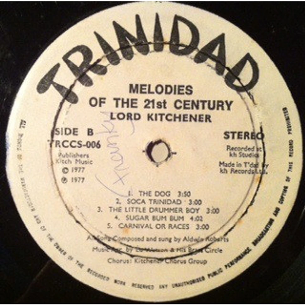 Lord Kitchener - Melodies Of The 21st Century