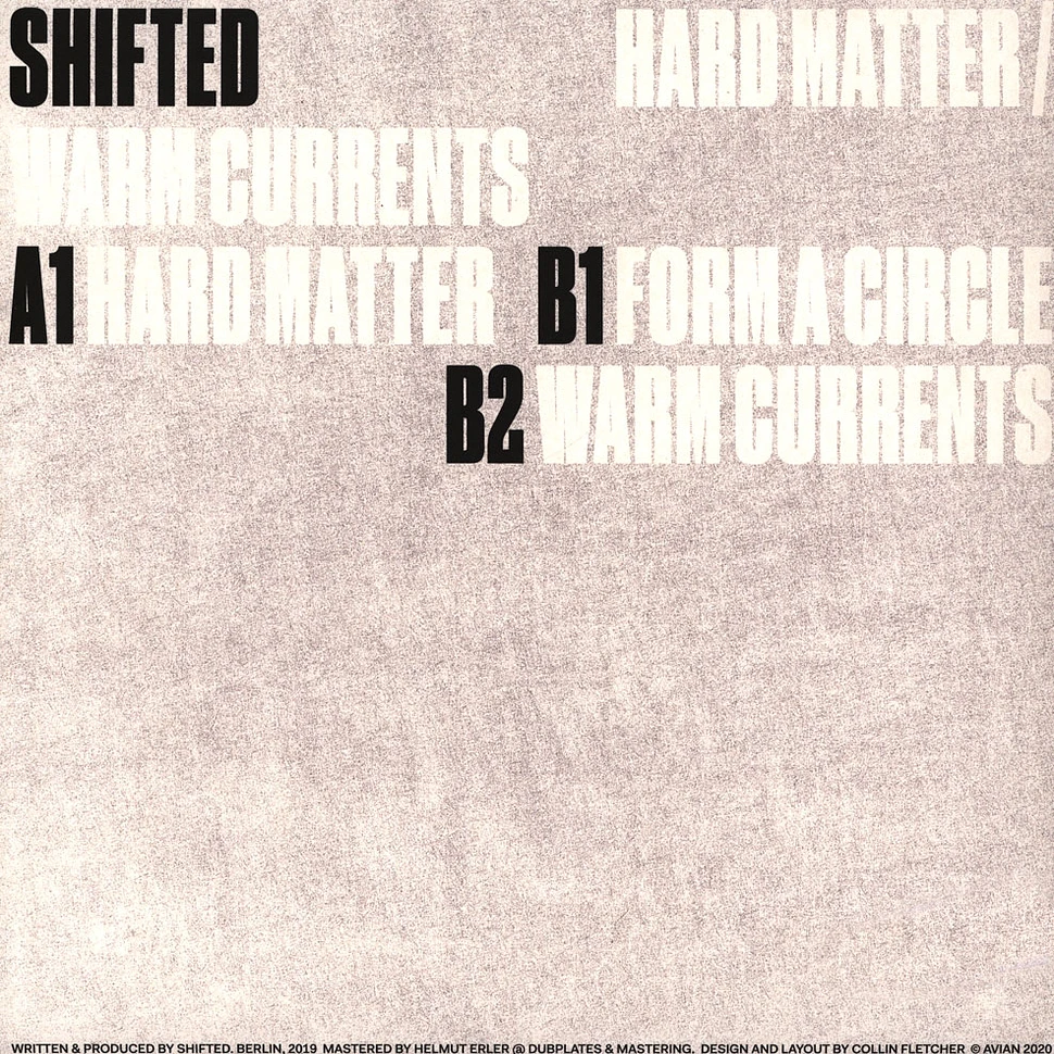 Shifted - Hard Matter / Warm Currents