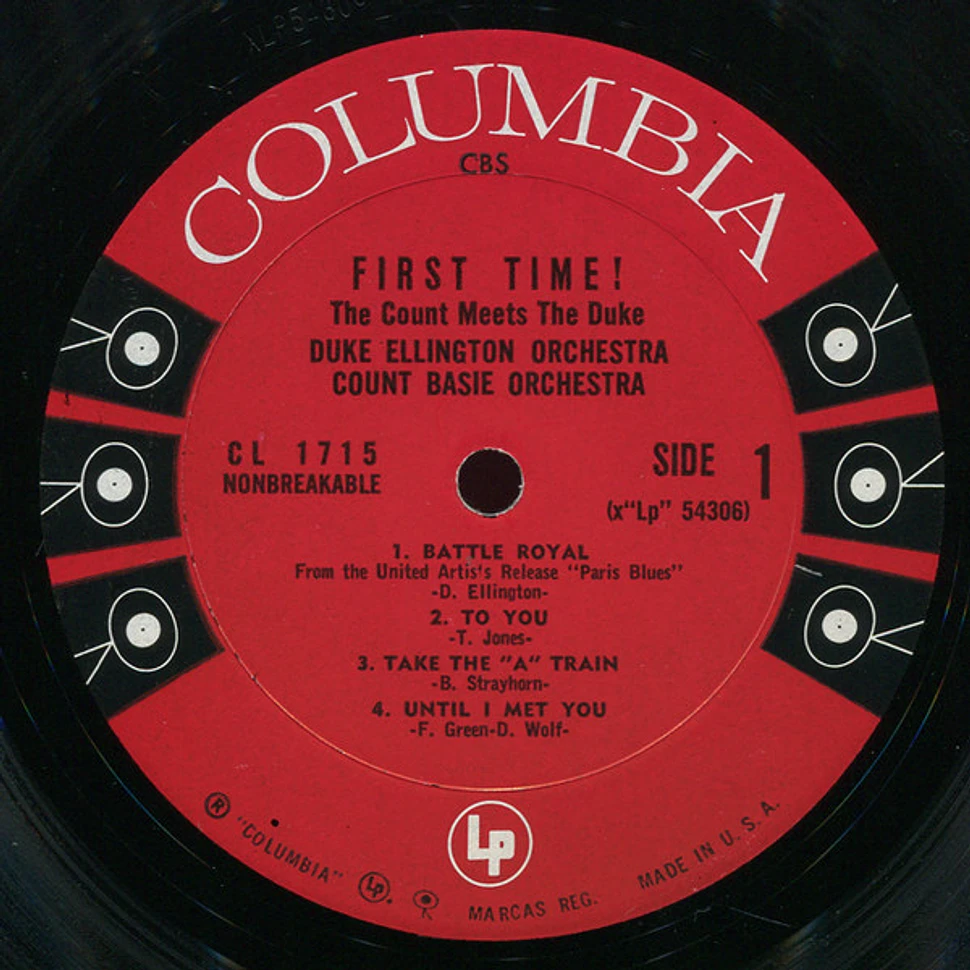 Duke Ellington And Count Basie - First Time! The Count Meets The Duke