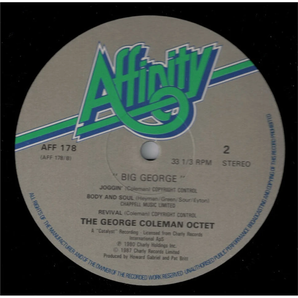 The George Coleman Octet - Big George