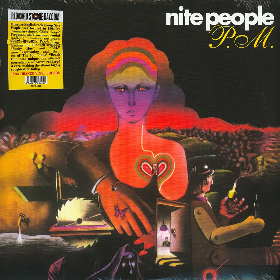 Nite People - P. M. Orange Vinyl Edition Record Store Day 2020 Edition
